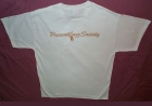 White Tee Shirt w/Broadback Gold PJS Logo