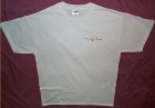 White Tee Shirt w/PJS Gold Pocket Logo
