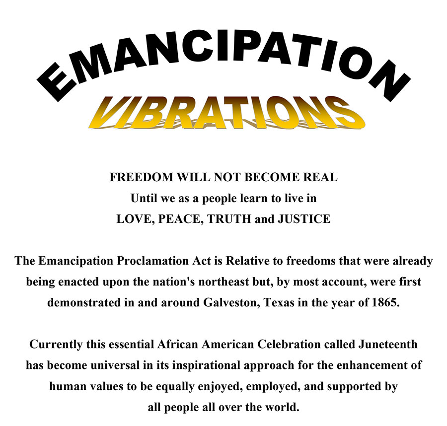 Emancipation Juneteenth Pjazz